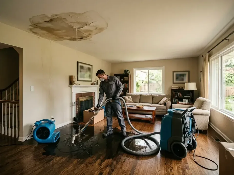 attic-pipe-burst-ceiling-drip-008 — frequently asked questions, Water Damage Restoration & Carpet Care in East York, PA